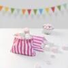 Pink Candy Stripe Paper Bags