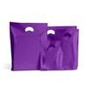 Purple Biodegradable Plastic Carrier Bags