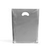 Silver Biodegradable Plastic Carrier Bags