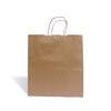 Brown Wide Base Paper Carrier Bags With Twisted Handles