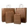 Chocolate Brown Premium Italian Paper Carrier Bags with Twisted Handles