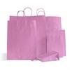 Pink Premium Italian Paper Carrier Bags with Twisted Handles