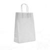 White Premium Italian Paper Carrier Bags with Twisted Handles