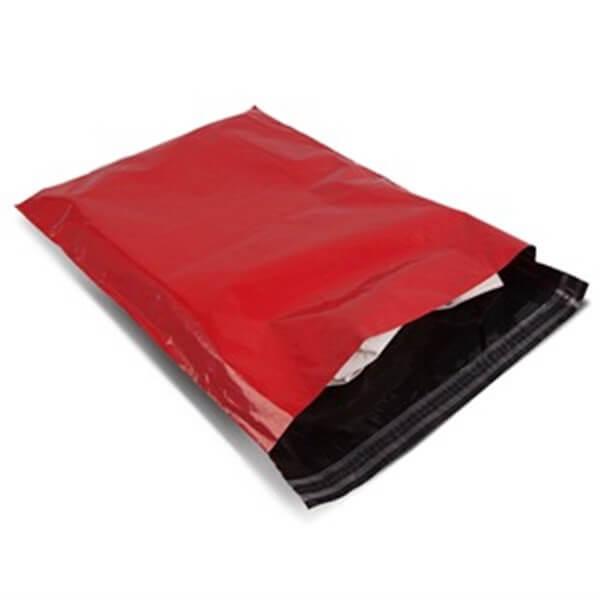 Red Mailing Bags - Recycled Plastic