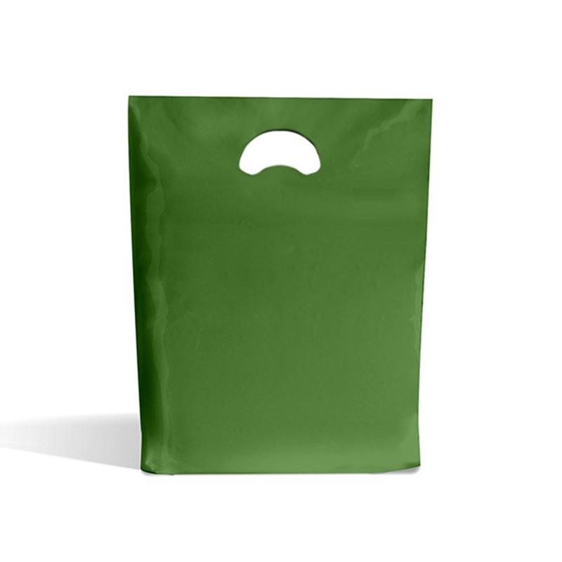 Harrods Green Biodegradable Plastic Carrier Bags