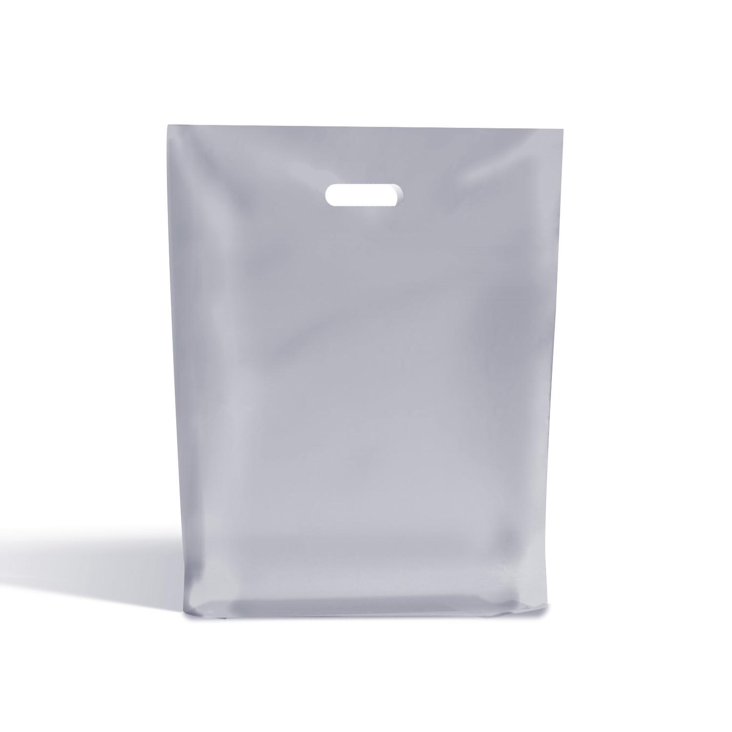 Frosted Classic Plastic Carrier Bags