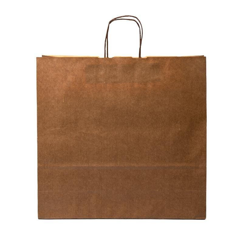 Chocolate Brown Premium Italian Paper Carrier Bags with Twisted Handles